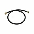 American Imaginations 5 in. Black Unique Rubber Washing Machine Fill Hose AI-37917